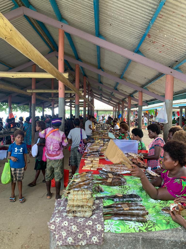 mission PNG 2023 aidocean kavieng marché