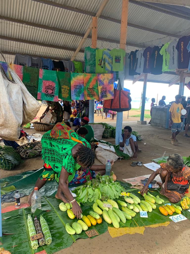 mission PNG 2023 Aidocean marché Kavieng